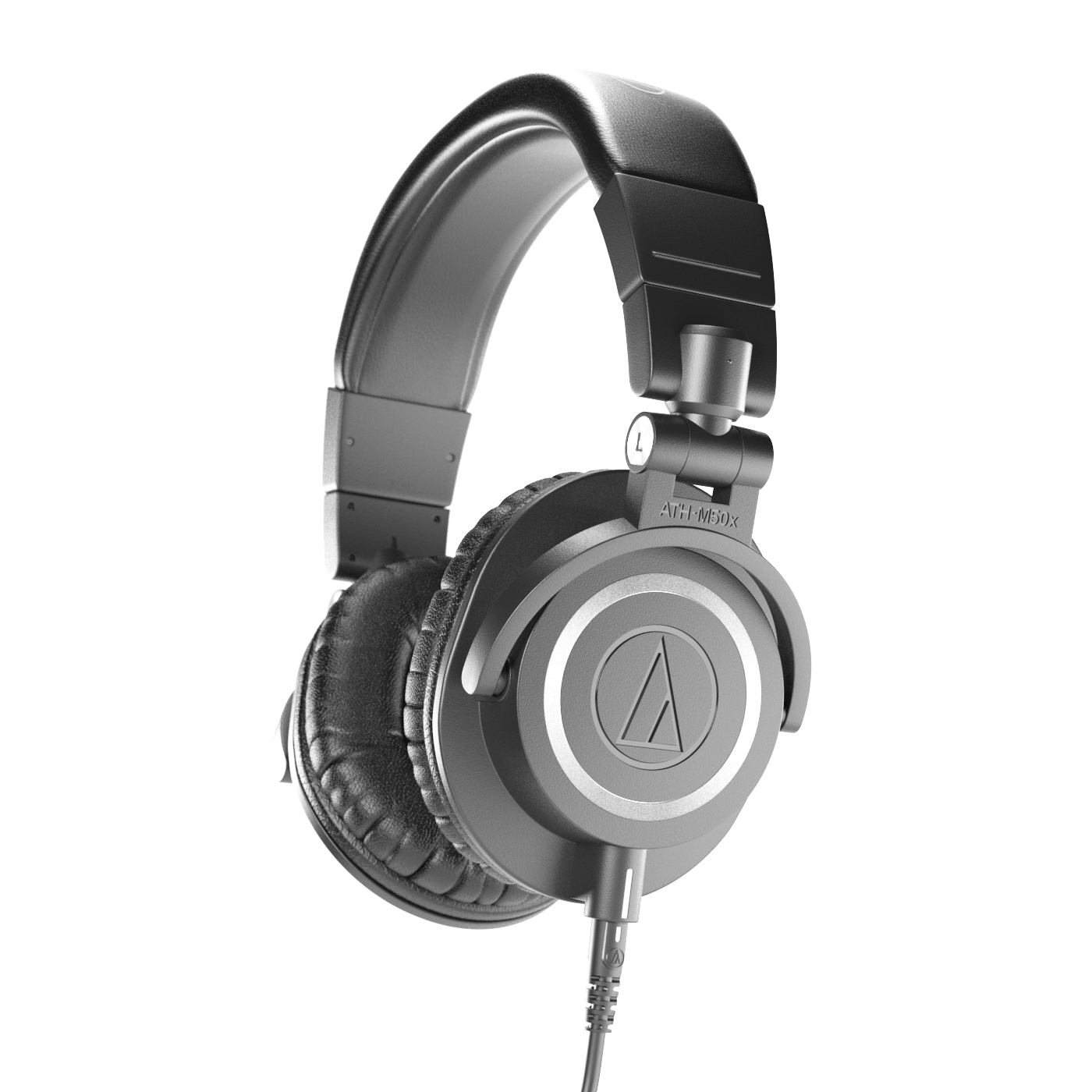 Photoreal Audio-Technica ATH-M50x 3D Model