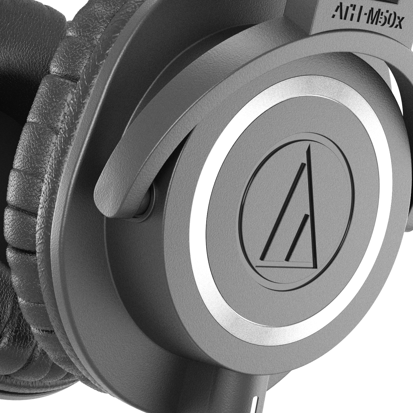 Photoreal Audio-Technica ATH-M50x 3D Model