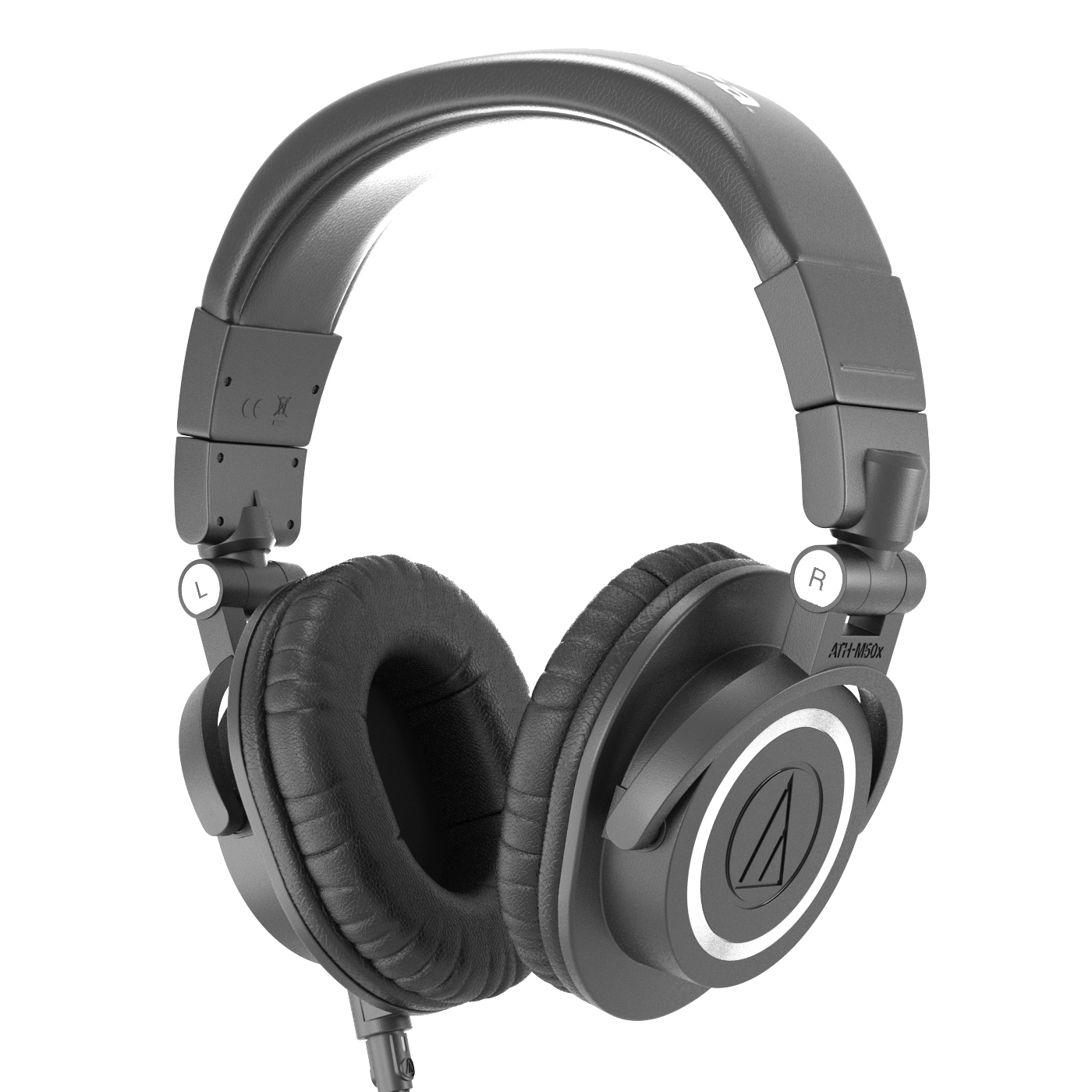 Photoreal Audio-Technica ATH-M50x 3D Model