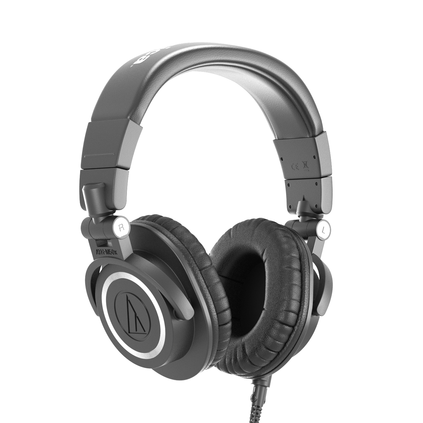 Photoreal Audio-Technica ATH-M50x 3D Model