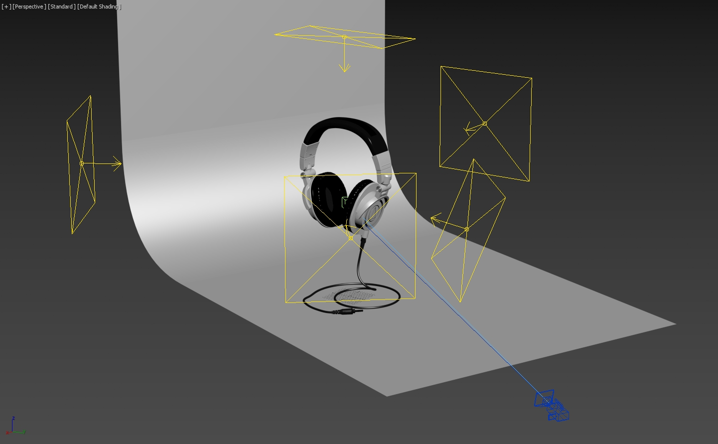 Photoreal Audio-Technica ATH-M50x 3D Model