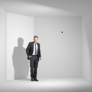 How light source size affects sharpness of shadows
